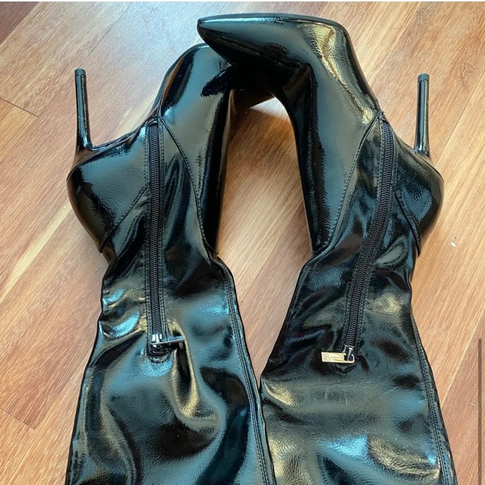 Jessica Simpson thigh high leather boot